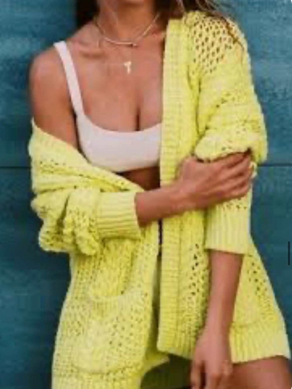 Anthropologie Serenity Open-Knit Cardigan XS/S